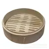 Vaporizador de Bambú Desplegable de Bambú Carbonizado Vaporizador de Bambú Comercial para el Hogar Vaporizador de Cajón Vaporizador para Tienda de Desayunos Bolos al Vapor