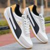 Zapatos de Hombre Transfronterizos 2025 Primavera y Verano Nuevos Modernos Versátiles a la Moda Cómodos Lona Transpirables Casuales Deportivos