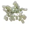 Cuentas hexagonales lisas de jade cuarcita verde olivo, jade Hetian de imitación, cuentas cilíndricas de jade amarillo de imitación, cuentas espaciadoras, joyería