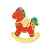 Abridor de Botellas de Carrusel Souvenir del Año del Caballo Imán para Nevera Estilo Chino Temática de Caballo Éxito en 2026 Caballo del Zodiaco Propicio Personalizado