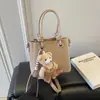 Bolsa de Viaje de Alta Gama con Múltiples Compartimentos, Nuevo Estilo Invierno 2024, Bolso Tote Pequeño para Esenciales del Trabajo, Bolso Pequeño Cruzado de un Solo Hombro para Mujer