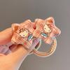 Anillo para el Cabello Infantil de Gatito No Golpea la Banda para el Cabello de la Niña Pequeña Alta Elasticidad Dibujos Animados Lindo Cuerda para el Cabello de Bebé