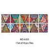 29 Adesivos de Azulejo Filme Fosco Mate Transfronteiriços da Amazon para Guarda-Roupa, Cozinha, Banheiro, Decoração de Casa, Adesivos de Parede Autoadesivos de PVC