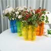Ventas Directas de Fábrica Transfronterizo Caja de Flores Acrílica Colorida Hogar Oficina Florero Hidropónico Florero Acrílico Colorido Personalización