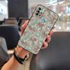 Adequado para Capa de Celular Moto, Nova Criativa Pintura a Óleo Fofa e Luxuosa, Silicone de Borda Completa Graffiti Tendência Jovem Mulheres