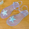 Sandalias Populares Transfronterizas de Frutas para Verano de Mujer Calzado Exterior de Cristal Transparente Chanclas Antideslizantes Sandalias de Playa Zapatos de Gelatina Ins