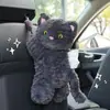 Porta-Lenços para Carro Criativo Fofo Pet Pendurado Caixa de Lenços para Carro Urso de Pelúcia Cartoon Porta-Lenços para Banco Traseiro do Carro