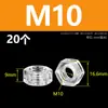 Tuerca de plástico transparente para PC, tuerca hexagonal de plástico acrílico, tapa de tornillo de plástico, M2M2.5M3M4M5M6M8M10