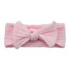 Faixa de cabelo de nylon atada para crianças torção arco headband europeu e americano baby cocar decorativo flor infantil foto headband