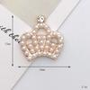 Série Coroa Letra Pérola Coroa diy Capa de Celular Beleza Feito à Mão Material Diamante Bolsa Acessórios de Joia Strass