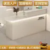 Balcão de Caixa Simples Moderno Ecológico com Gaveta de Grau E1 Barra de Balcão Adequado para Lojas de Roupas Pequenas Salões de Beleza Recepção