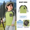 Camiseta de manga larga YOOOU para niños, estilo dos piezas falso, nuevo modelo otoño 2026, ropa para niños pequeños, ropa infantil estilo primavera y otoño