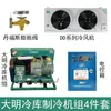 Unidade Compressor Refrigerador Bizerba Congelador Grande 5P20 CV Máquina a Pistão Dedicada Conjunto Completo Equipamento de Refrigeração para Congelador