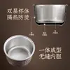 Caneca de Chá Jinzao T-35F em Titânio Puro de Camada Dupla, Caneca de Chá do Mestre, Caneca para Beber Chá Anti-Escaldante, Conjunto de Chá Kung Fu para Uso Doméstico