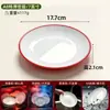 Platos de melamina, platos de plástico de grado comercial para restaurantes, platos redondos para restaurantes de comida rápida, hoteles y buffets, platos de imitación de porcelana ósea