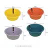 Lavabo para el hogar engrosado lavabo de plástico para dormitorio de estudiantes lavabo para pies lavabo para lavar verduras de cocina lavabo para la cara multifuncional