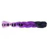 Peluca de Fibra Sintética Africana Trenza Grande de Fibra de Alta Temperatura para Mujer, Cabello Trenzado de un Solo Color, Rastas, Se Puede Ondular y Teñir