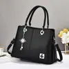 Bolso de Hombro Nuevo de Moda para Mujer, Tres Compartimentos, Gran Capacidad, Informal, Versátil, Bolso Cruzado de Mano