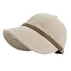 2025 nueva gorra de sol para mujer versátil máscara colgante sombrero de pescador moda circunferencia de cabeza grande cara gorra pequeña al por mayor
