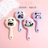 Peine Lindo de Dibujos Animados para Niña Peine de Masaje Portátil Peine Mini con Almohadilla de Aire Peine con Bolsa de Aire de Panda Peine Pequeño para Niñas