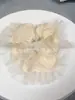 Elástico de Cabelo Scrunchie Listrado com Renda Estilo Coreano para Mulheres, Acessório de Cabelo Suave e Elegante, Elástico de Cabelo Scrunchie Estilo Coreano