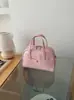 Bolsa de Mão de Luxo para Mulheres, Nova Moda Primavera 2026, Nicho de Luxo Leve Bolsa Almofada Vermelha de Ombro Transversal