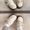 Botas de Nieve de Suela Gruesa para Mujer 2026 Nuevo Llegado de Invierno Acolchado de Terciopelo Cálido Antideslizante que Aumenta la Altura Zapatos de Algodón sin Cordones Zapatos Birkenstock