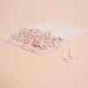 Alfinetes de localização transparentes alfinetes de pressão de cortiça para drapeados feitos à mão alfinetes T alfinetes de cabeça grande alfinetes de fixação alfinetes perolados para modelagem
