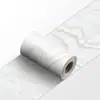 Azulejo de Zoclo Geométrico con Patrón de Estrella Estilo Retro de Lujo Nórdico Borde Decorativo Impermeable Autoadhesivo para Pared de Cocina y Baño