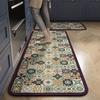 Estilo Bohemio Étnico Americano Felpudo para Cocina Manta de Cama Alfombra Larga Felpudo para Puerta de Entrada Alfombra de Corte Completo