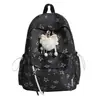 Linda Mochila Escolar para Niñas, Mochila Estilo Bosque para Estudiantes de Secundaria y Preparatoria, Nicho, Aspecto de Alta Gama, Fresca, Estampada, Ligera, Dulce Mochila