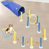Túnel Entrenador para Perros Túnel para Perros Túnel Juguete de Alivio Juego de Túnel Plegable para Mascotas