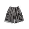 Blackarmada High-End Tendência Retro Camuflado Shorts Cargo Masculino Solto Verão Calça de Cinco Pontos S5035A
