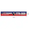 Bandera Americana Conmemorativa Transfronteriza del 250º Aniversario Venta al por Mayor Diseño de Atmósfera de Patio Decoración Patriótica Bandera para Jardín Exterior