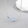 Collar de concha oceánica 2022, nuevo colgante de estrella de mar de piedra lunar de moda para mujer, cadena de clavícula de alta calidad, nicho de lujo ligero