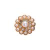 Broche de perlas a juego para mujer, diseño de nicho de alta calidad, hebilla antiexposición, alfiler para cuello, cárdigan, accesorios de ropa, broche