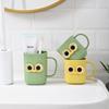 Vaso para cepillos de dientes para niños, vaso creativo, vaso para enjuague bucal anticaída con dibujos animados para bebés, para hombres y mujeres.
