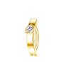 Nuevo anillo de ombligo femenino con microincrustaciones de circonita, un diamante redondo, clavo para el ombligo, hebilla para perforación corporal, productos para el ombligo invertido