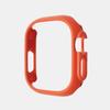 Estuche protector de PC ultra hueco de media capa, compatible con Apple Watch de 8.ª generación, color Starlight.
