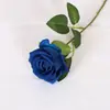 Rosas de Terciopelo Simuladas, Flores Artificiales, Flores para Decoración de Bodas del Día de San Valentín, Cascada de Pared de Rosas al por Mayor
