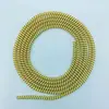 Cuerda de protección para cable de datos de teléfono móvil de 1,4 metros, cuerda de protección para cable de datos de tres colores, resorte de protección para cable de auriculares tres en uno