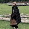 Estilo Nuevo Invierno 2025, Rejuvenecedor, Versátil, Cómodo, Agradable para la Piel, Casual, Moderno, Realzador de Calidad, Tendencia de Abrigo de Algodón de Longitud Media