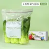 Sacos para armazenamento de alimentos domésticos, auto selantes, espessados, para uso em geladeira, com compartimentos para fácil organização e um saco plástico de vedação especial
