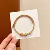 Pulsera con Colgante de Zongzi para Niños DIY Ajustable Festival del Bote del Dragón Cuerda Colorida 2026 Nueva Pulsera del Festival del Bote del Dragón Venta al por Mayor para Puestos de Mercado