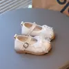 Nuevos Zapatos para Bebé Niña Pequeña Antideslizantes de Suela Suave para Primavera y Otoño de 0 a 1-3 Años Zapatos de Princesa Elegantes Zapatos Pequeños de Cuero Zapatos para Niñas