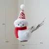 Decoración Navideña de Producto Nuevo Transfronteriza Colgante para Árbol de Navidad Pájaro de Espuma Simulada Bufanda Roja Gorro Pájaro