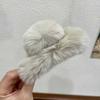 Corea del Sur niña otoño e invierno felpa Súper hada Rex conejo pelo horquilla clip para rascar parte trasera de la cabeza clip tiburón para rascar horquilla accesorios para el cabello