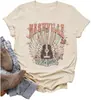 [Código Europeu Transfronteiriço] Suave como Camisas Country Vintage de Mulheres do Tennessee