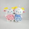 Máquina de peluches de gancho peluche de 30 cm Muñeca de boda muñeca para lanzar regalo网红 8 pulgadas logo