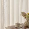 Espejo simple moderno de hilo de trigo, transparente, opaco, aislamiento térmico, protector solar, sala de estar, balcón, dormitorio, cortina, pantalla para ventana, producto terminado